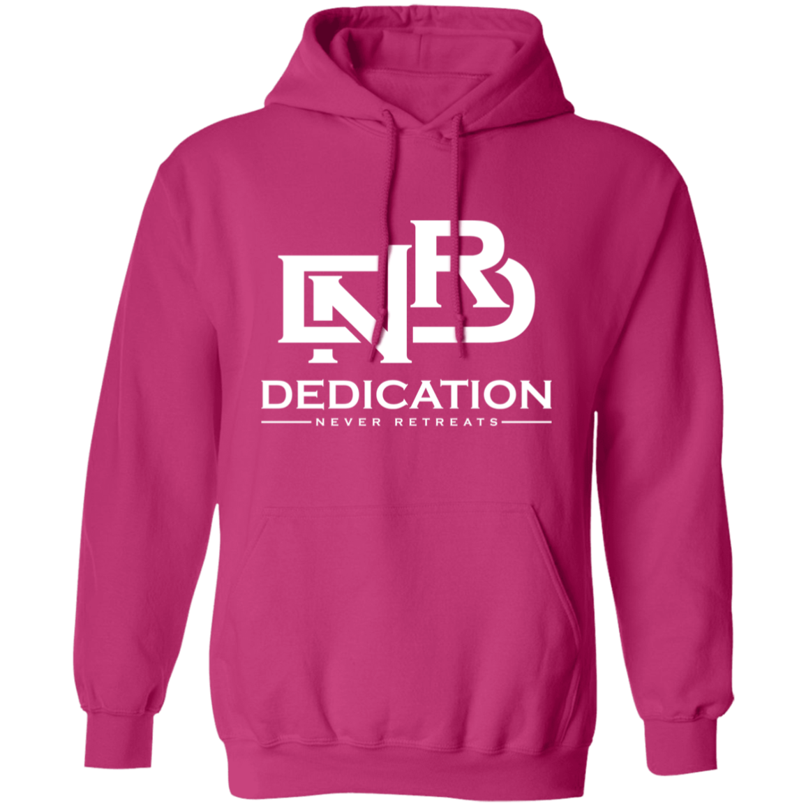 DNR Dedication Never Retreats G185 Gildan Pullover Hoodie