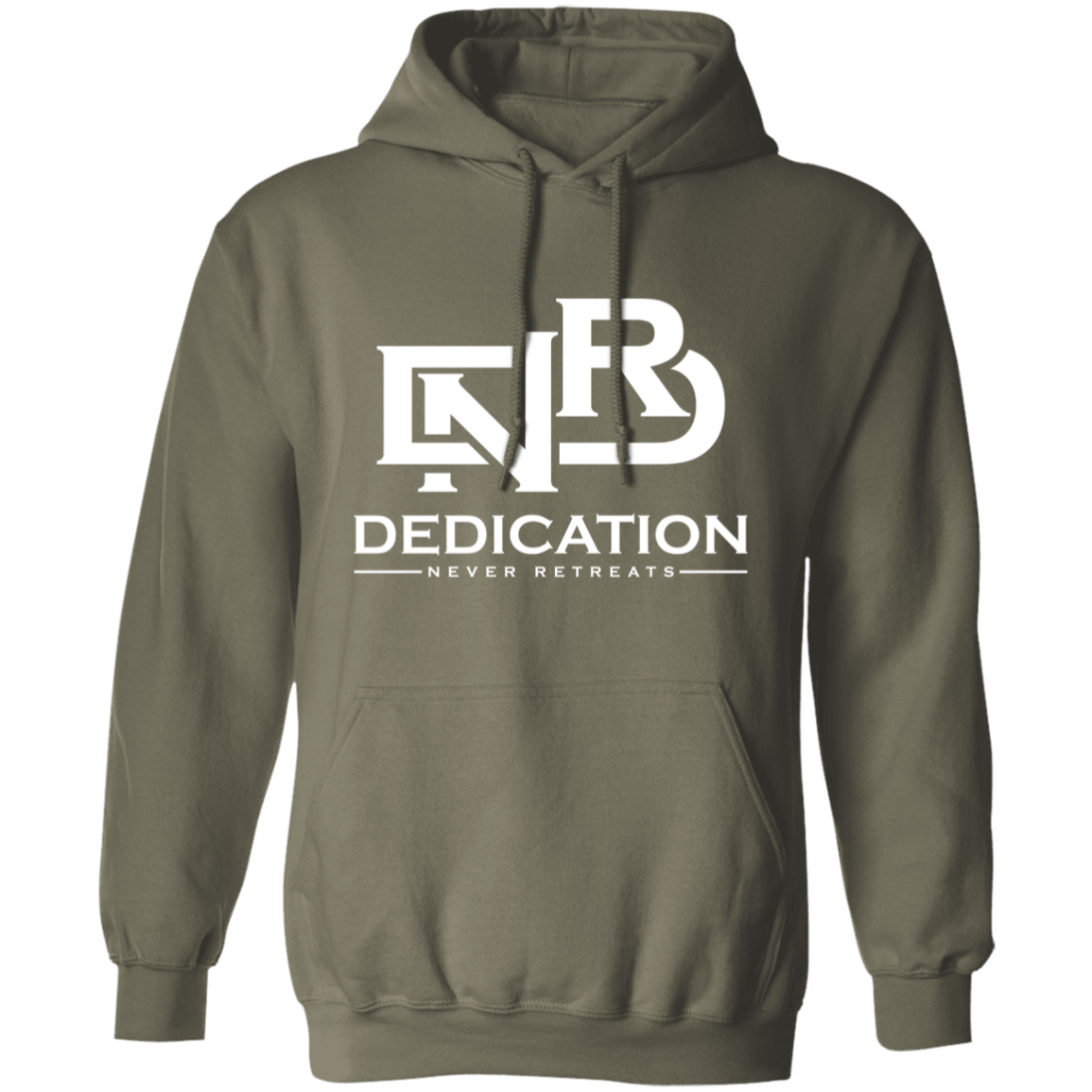 DNR Dedication Never Retreats G185 Gildan Pullover Hoodie