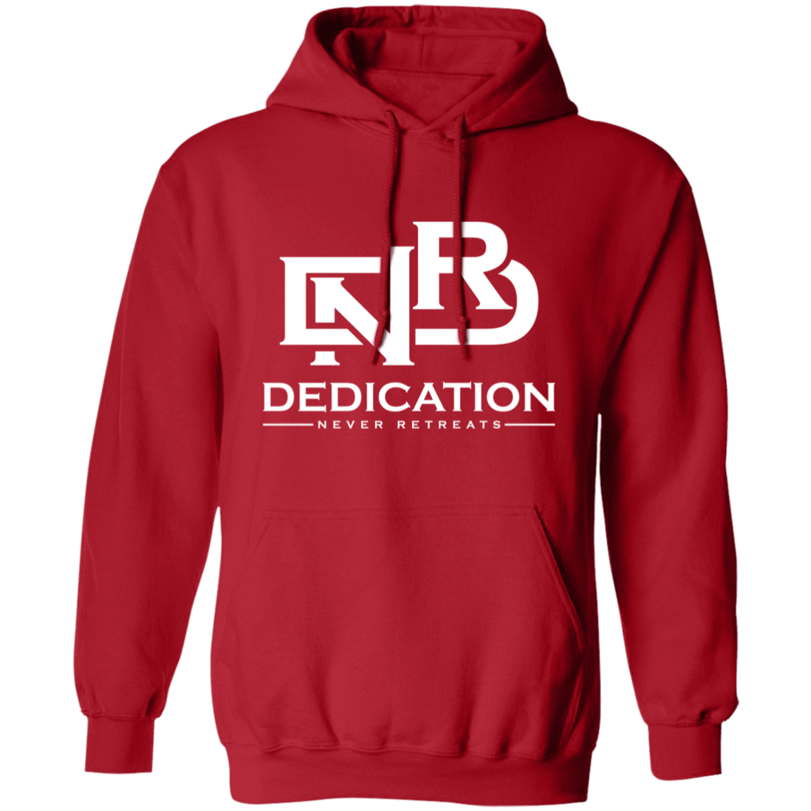 DNR Dedication Never Retreats G185 Gildan Pullover Hoodie